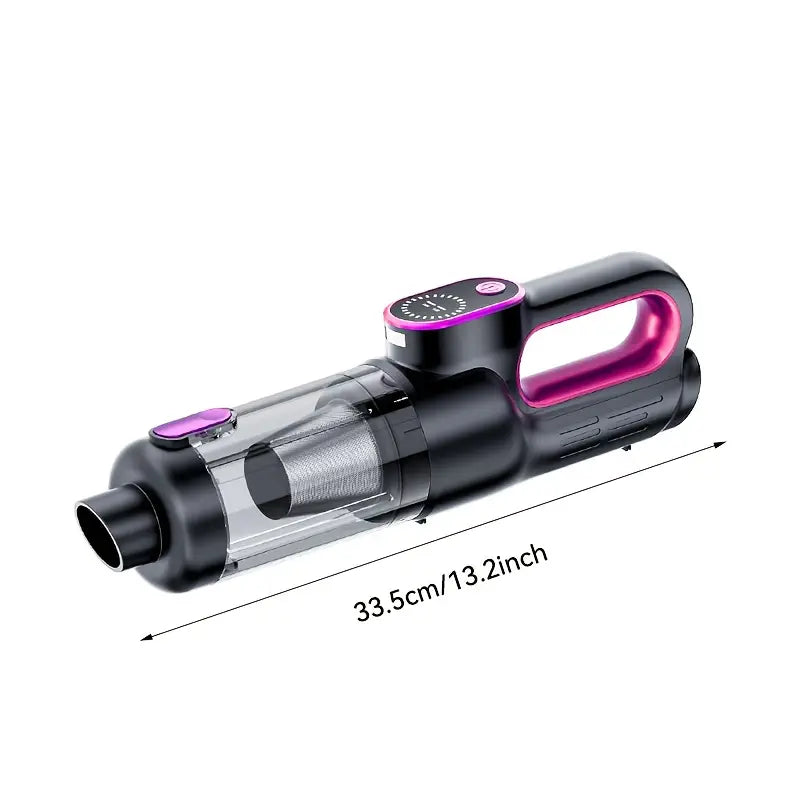 Wireless handheld vacuum cleaner for cars and homes